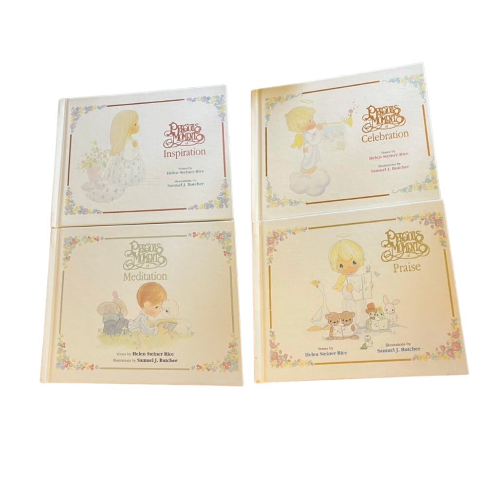 Precious Moments Book Set Helen Steiner Rice Hardcover Guideposts 1993